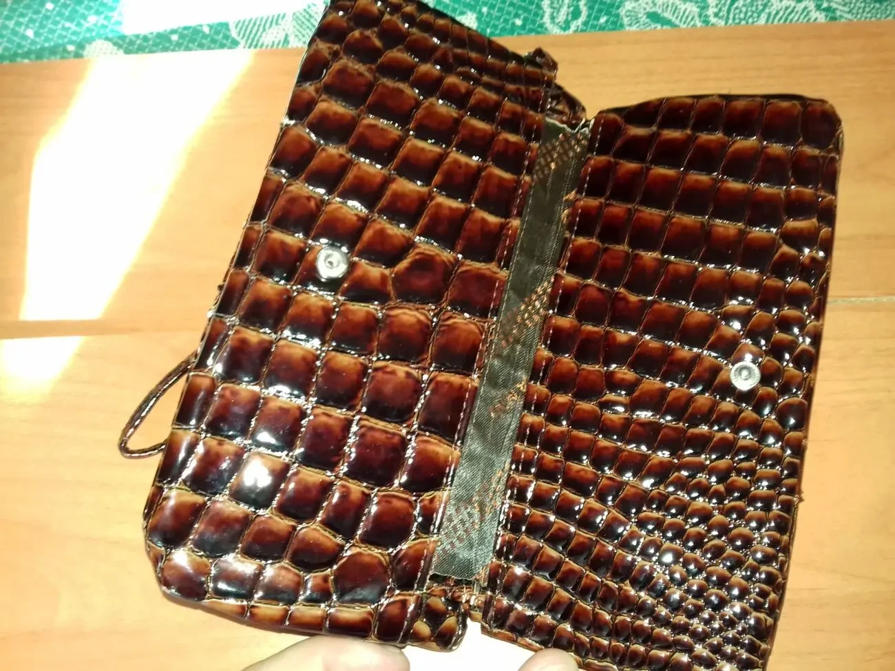 Жіночий гаманець - клатч. Леопардовий 7