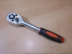 Ключ - трещотка тріскачка с ручкой под квадрат 1-4 ( 6.35 мм )