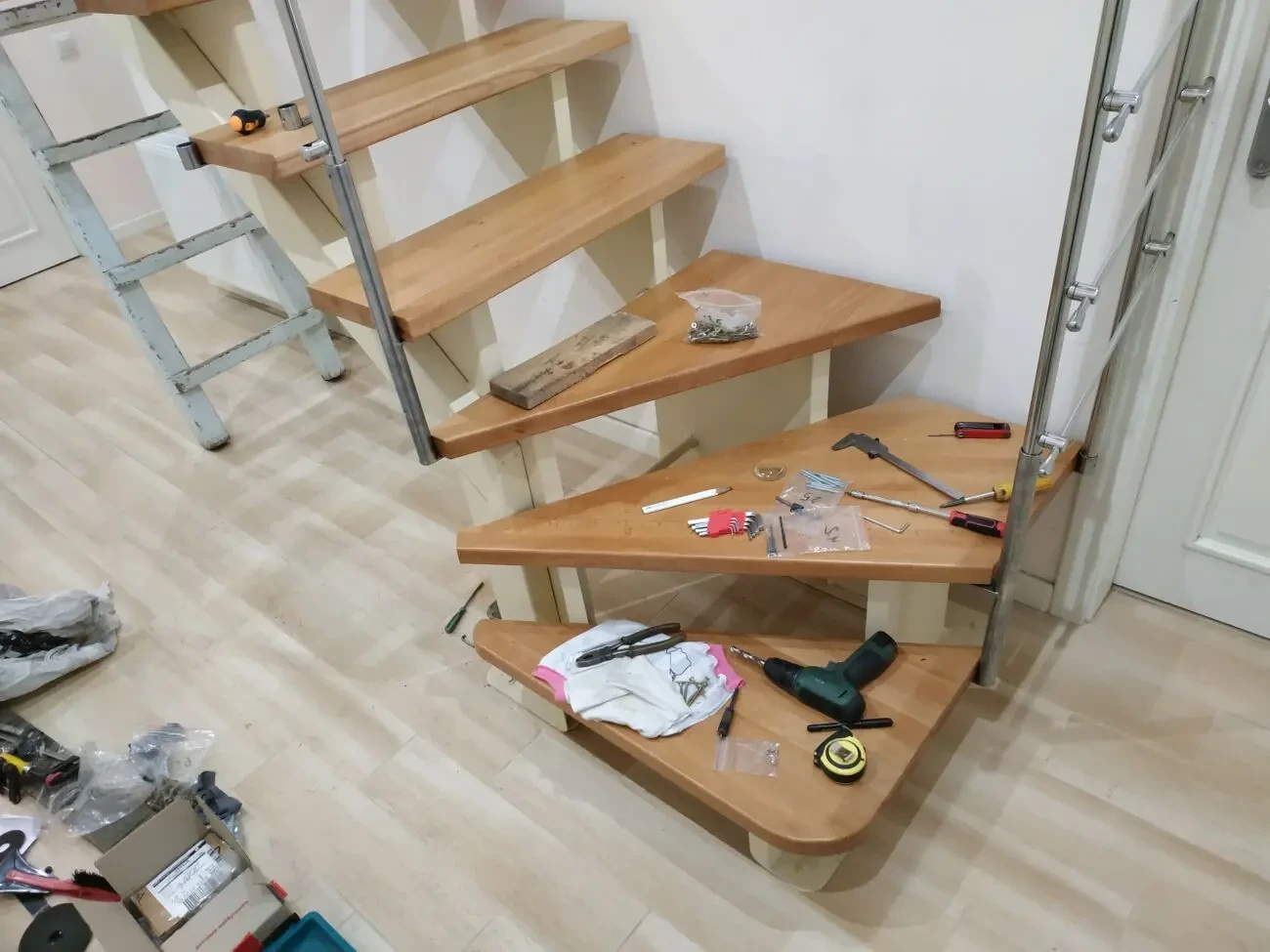 Лестницы маршевые классические 4