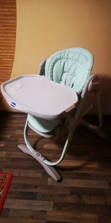 Стільчик для годування Chicco Polly Magic Aquarelle (Італія) 5