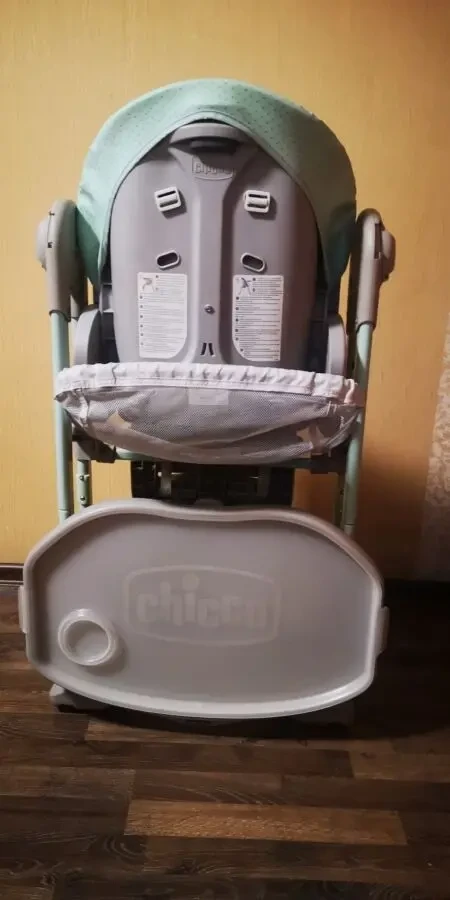 Стільчик для годування Chicco Polly Magic Aquarelle (Італія) 6