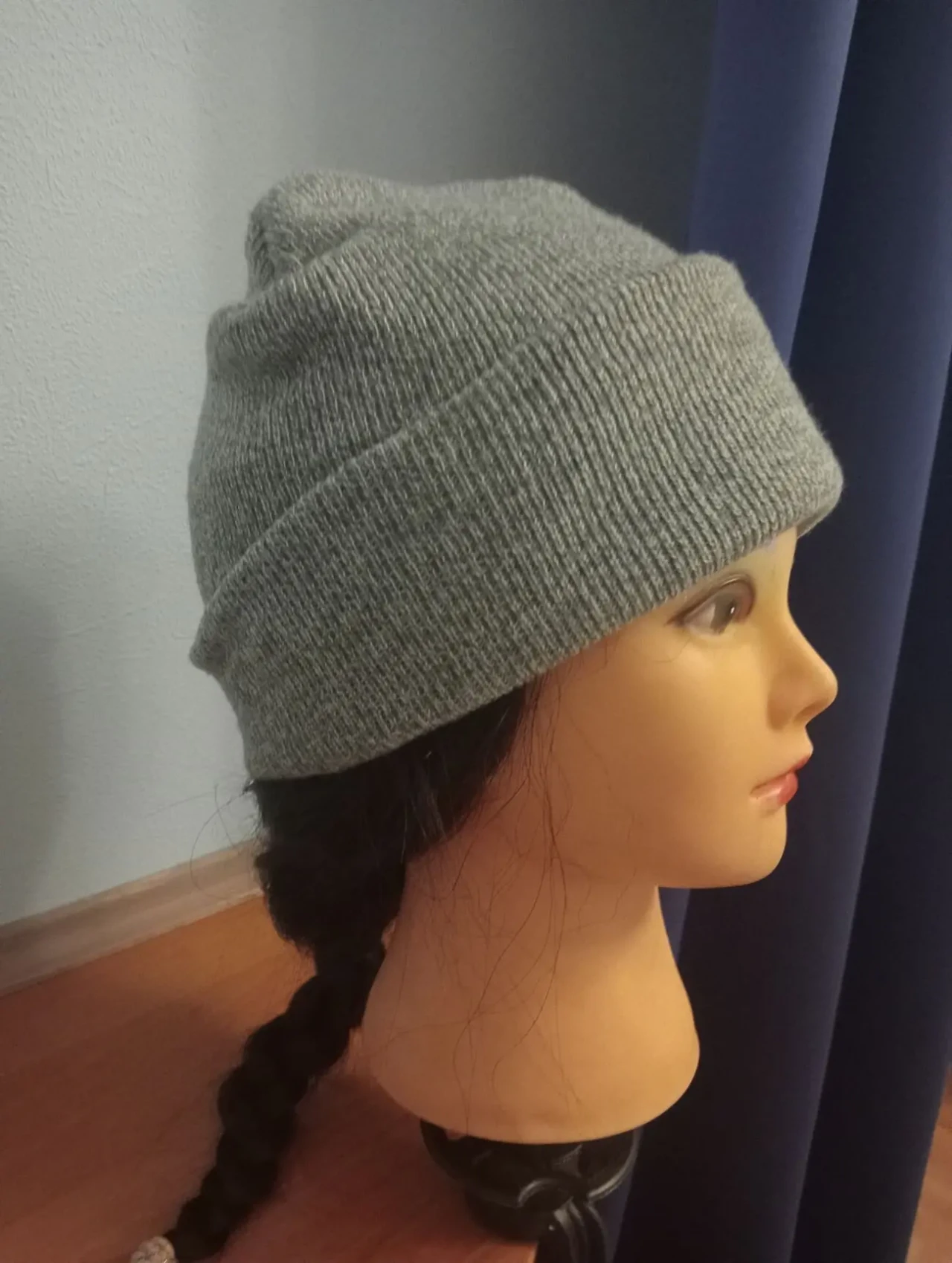 Шапочка сіра підліткова 5
