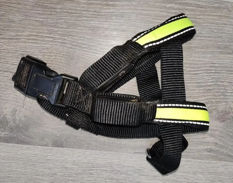 Шлейка с подсветкой на небольшую собаку 3