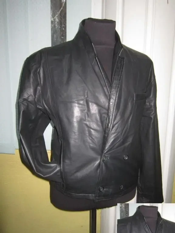 Легенька шкіряна чоловіча куртка-піджак. Gianni Frascati. 56р. Лот1123 2