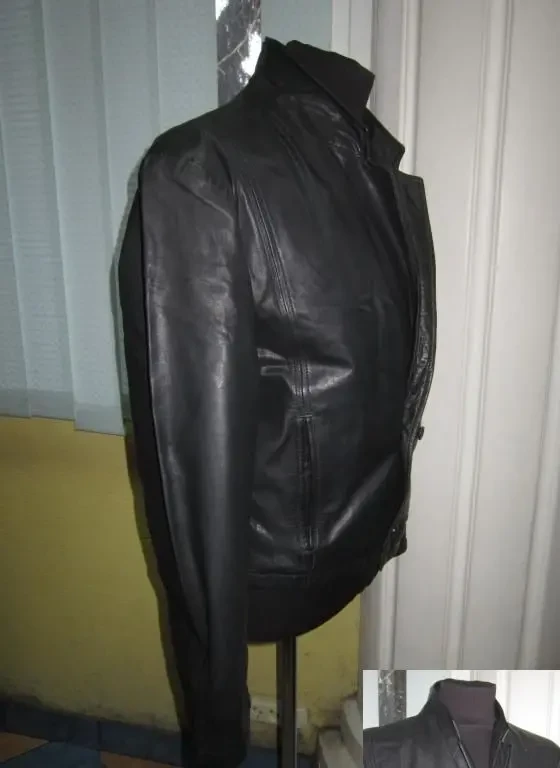 Легенька шкіряна чоловіча куртка-піджак. Gianni Frascati. 56р. Лот1123 3