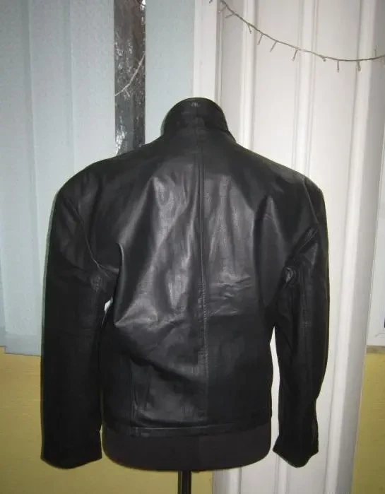 Легенька шкіряна чоловіча куртка-піджак. Gianni Frascati. 56р. Лот1123 4