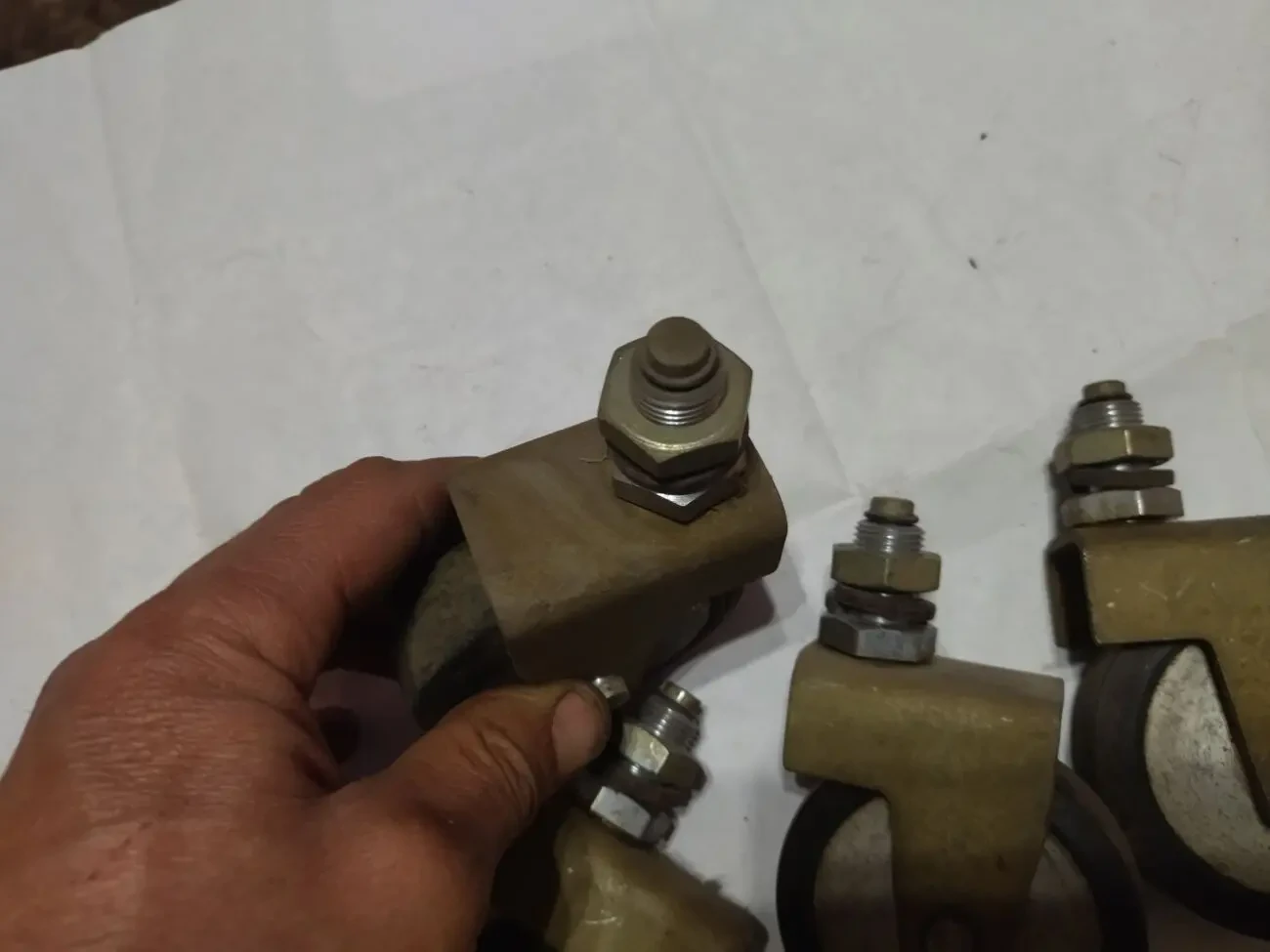 Комплект поворотних коліс 9