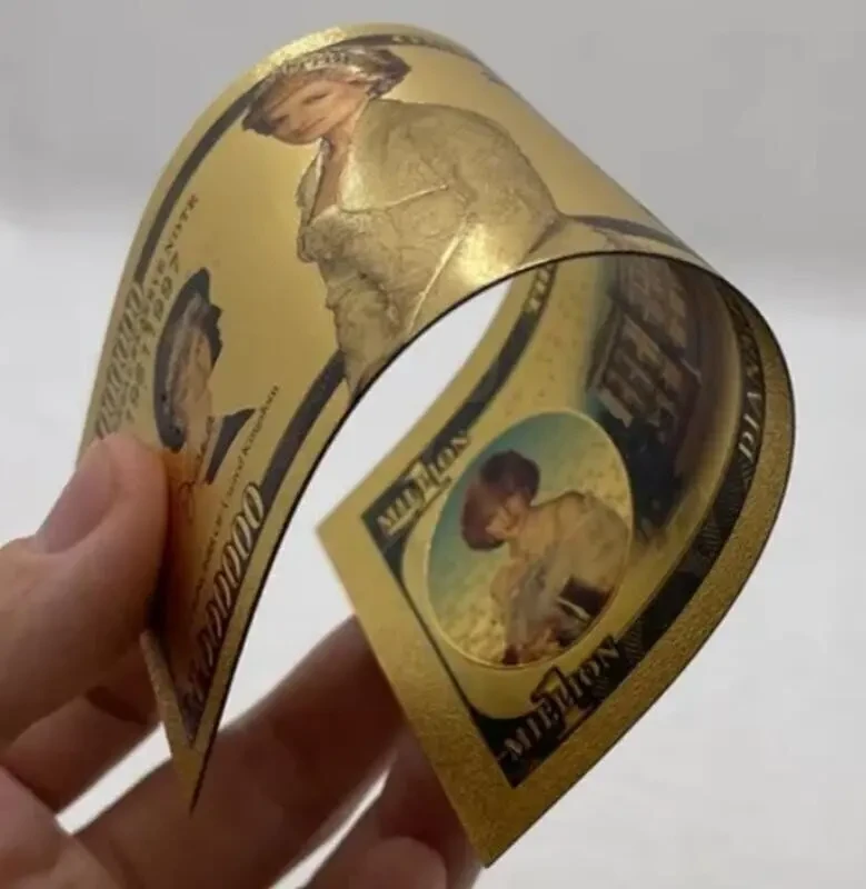 Сувенірна банкнота one million dollars Princess Diana 4