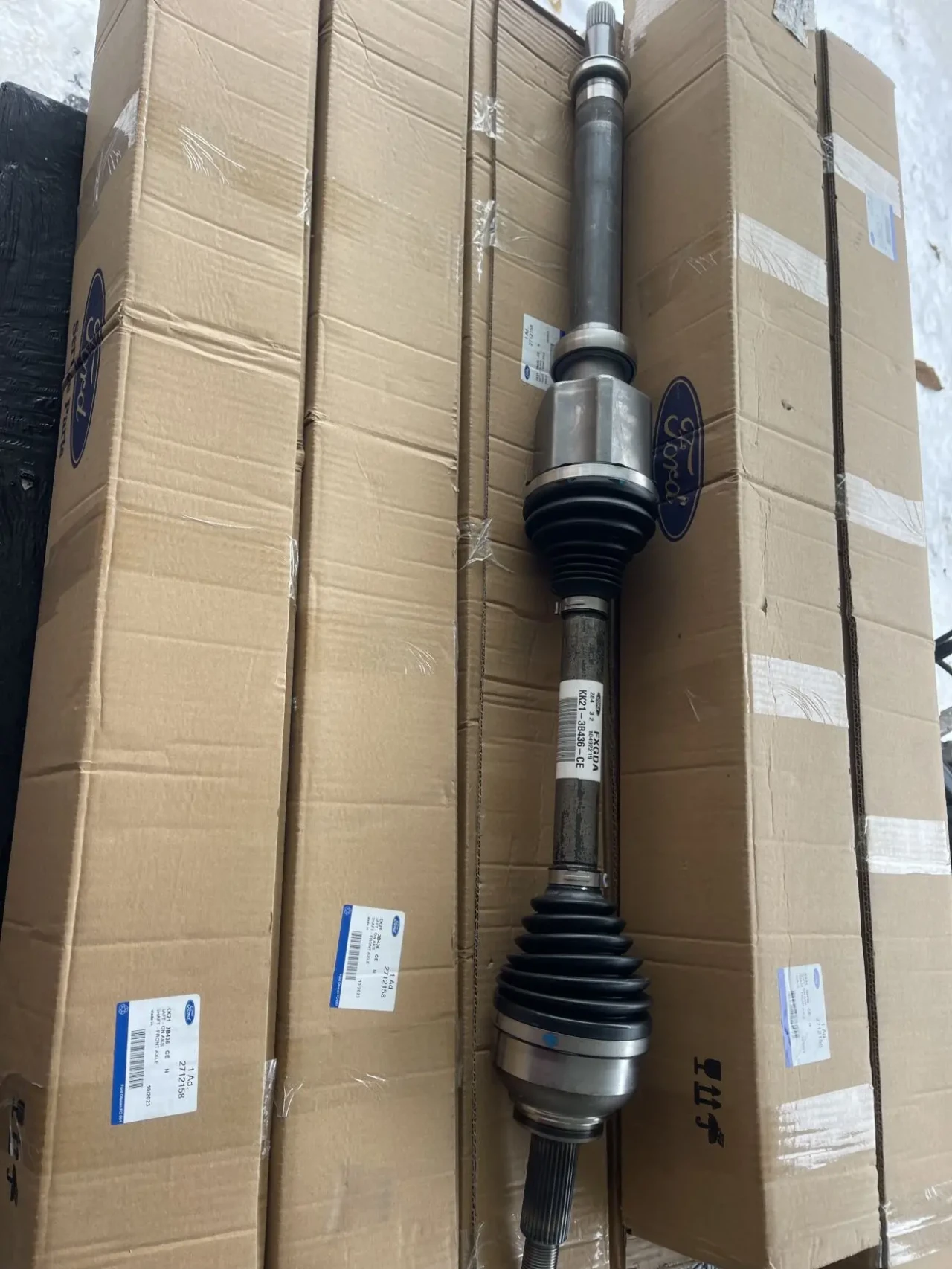 Кк21-3в436-СЕ. Полуось Акпп автомат форд.  2712158. Код запчасти 6