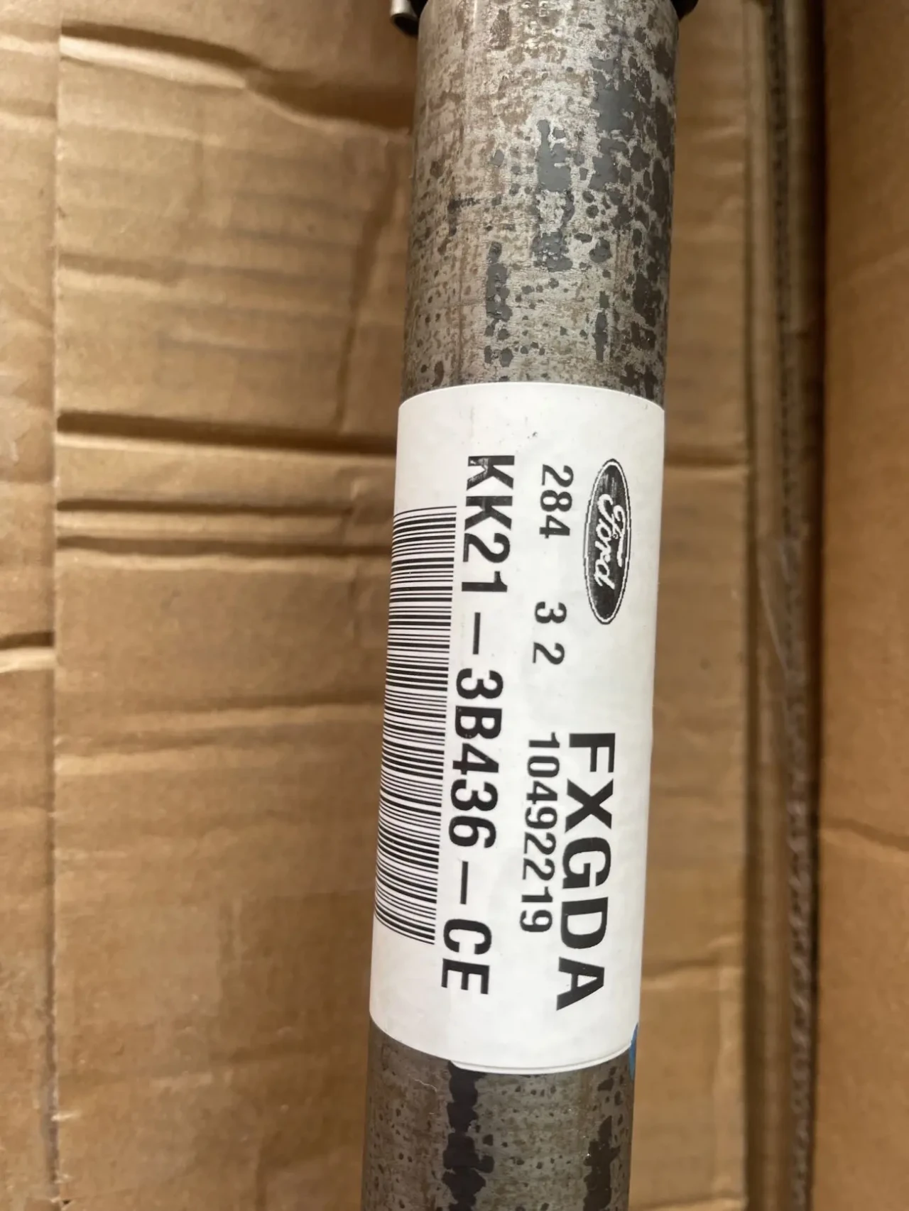 Кк21-3в436-СЕ. Полуось Акпп автомат форд.  2712158. Код запчасти 7