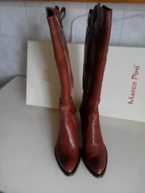 Сапоги кожаные зимние MarkoPini