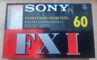 Аудіокасета SONY FXI 60