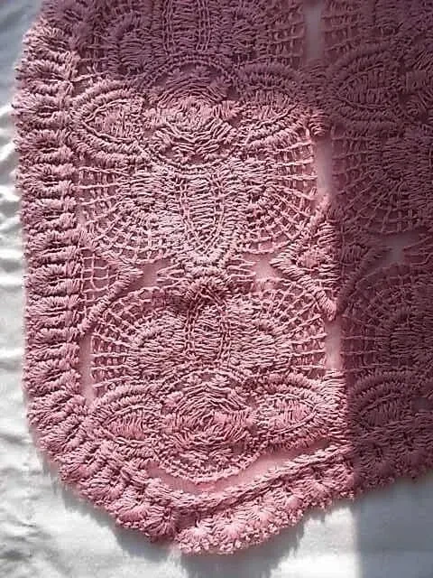 Жилет нежно-сиреневый цвет перед  ткань гипюр 2 детали 5