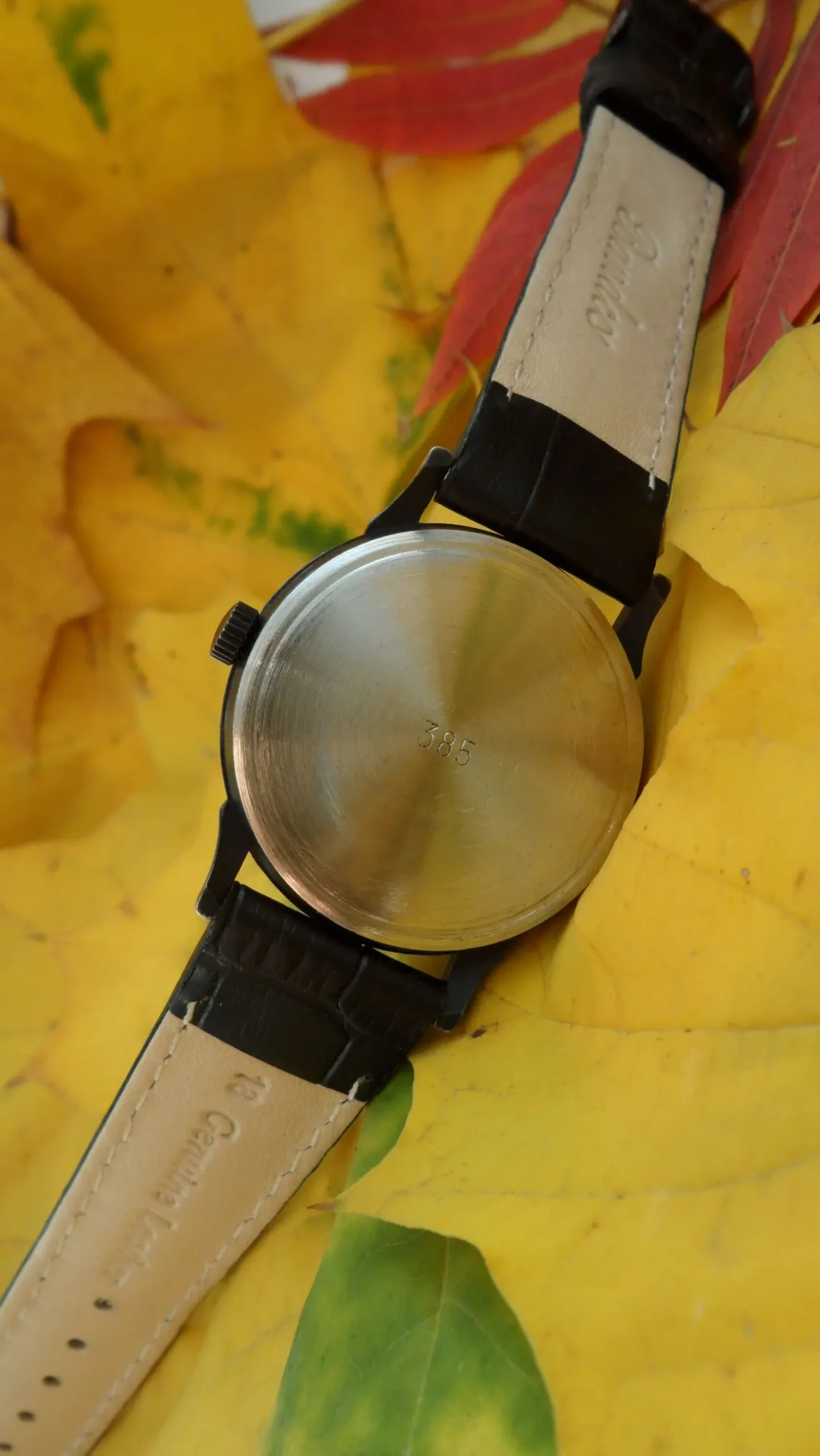 ПОБЕДА-ЧЁРНЫЙ-ХРОМ сделано в СССР 90-х. часы мужские механика. 6