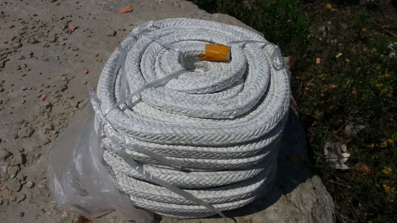 Азбестоволоконний квадратний плетений шнур до котла та камiну 4