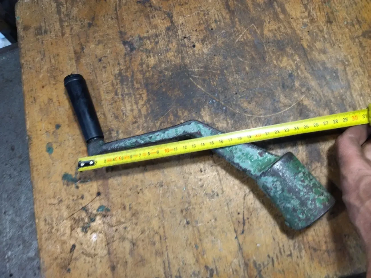 Ручка верстатна, квадрат 17х17 мм 3