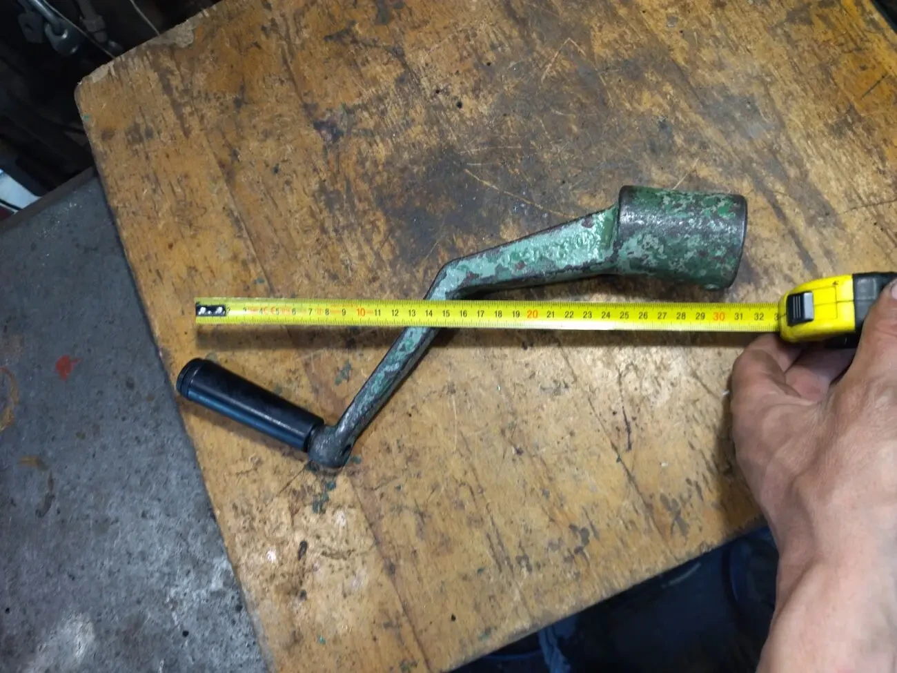 Ручка верстатна, квадрат 17х17 мм 4