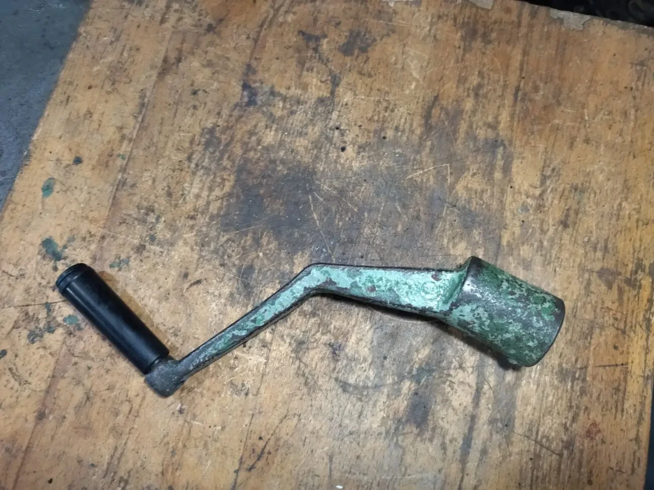 Ручка верстатна, квадрат 17х17 мм