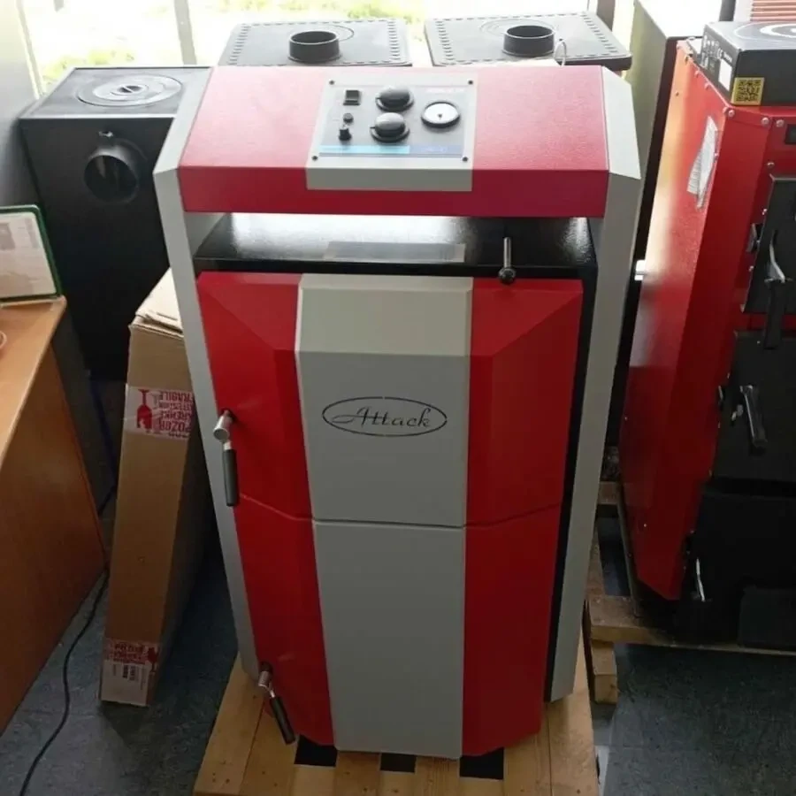 Котел твердопаливний піролізний Attack DP 25 Standard 2