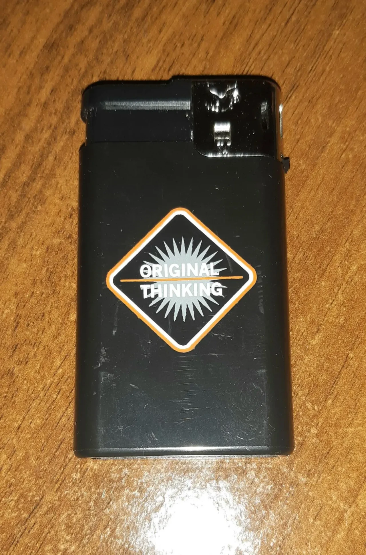 Зажигалка пьезо Original Thinking 60х35х7 мм