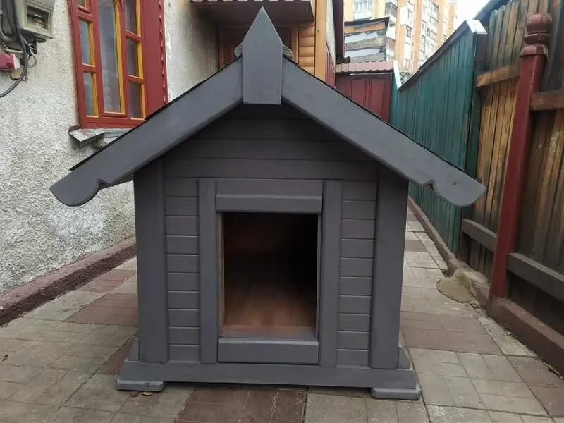 Утепленная будка для большой собаки ( буда 3
