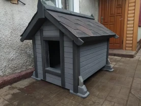 Утепленная будка для большой собаки ( буда