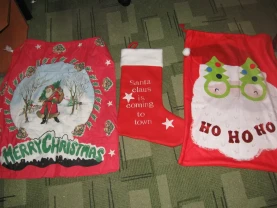 Мішок для подарунків Санта Клауса або Св. Миколая