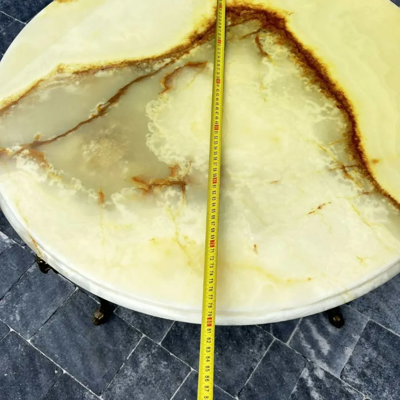 Столик бронза онікс. Вінтаж 5