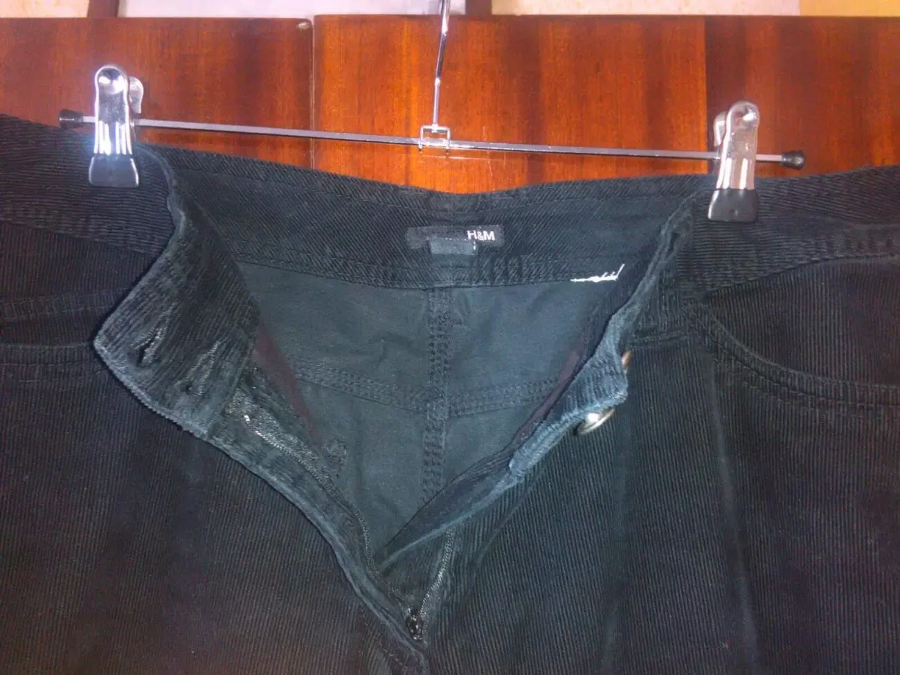 Женские вельветовые джинсы H  M. 4