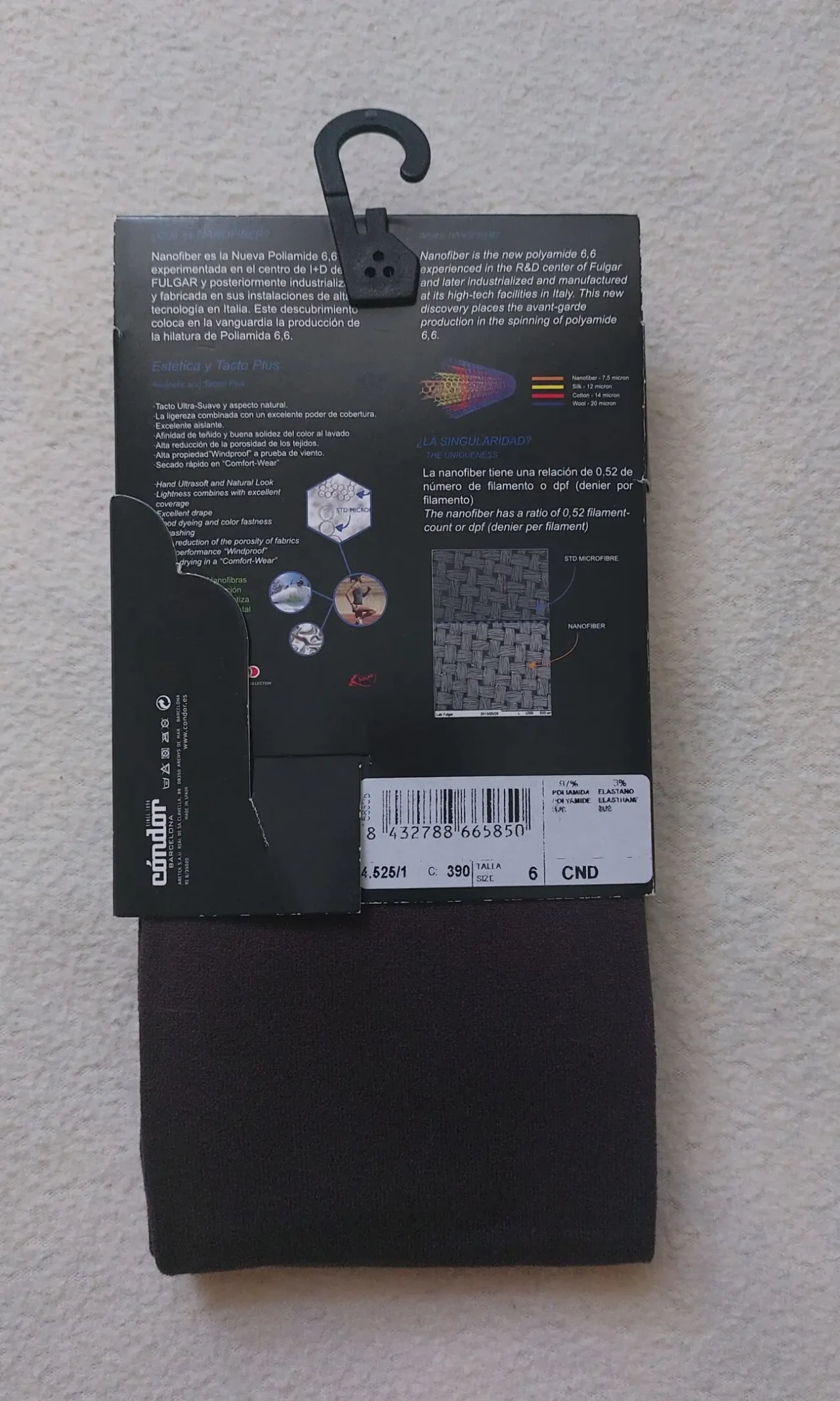 Новые термо колготы Condor Nanofiber by Fulgar Thermal Size 6 2