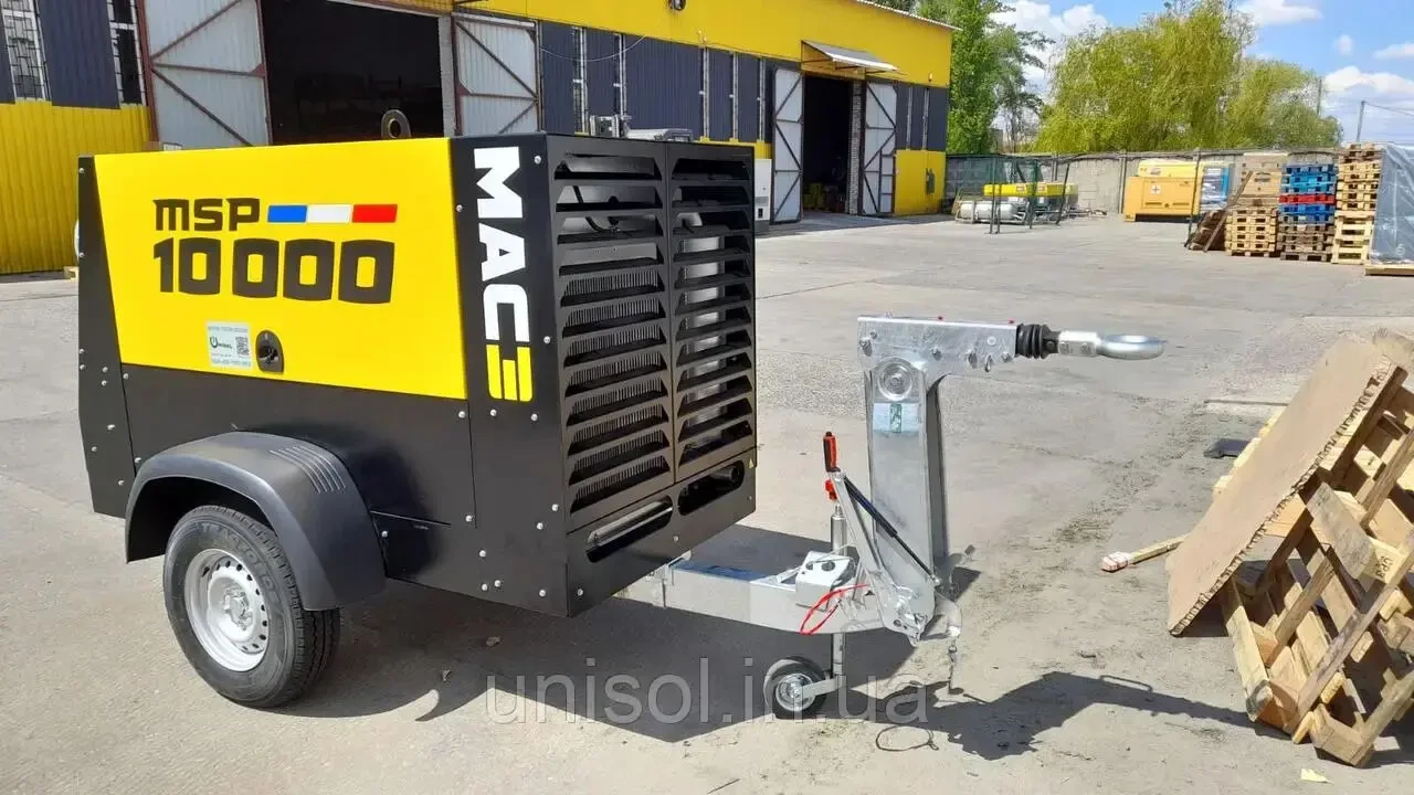 Компресор дизельний пересувний 10 кубів 10 бар MAC3 MSP 10000 2