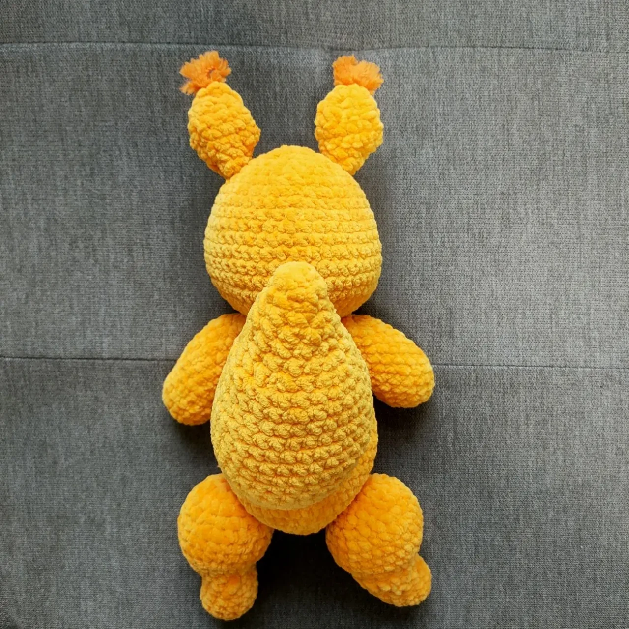 Білочка  білка 30 см іграшка мяка вязана подарунок 2