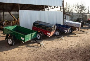 Продажа прицепов на прямую с завода.Тент Евро и брызговики в подарок