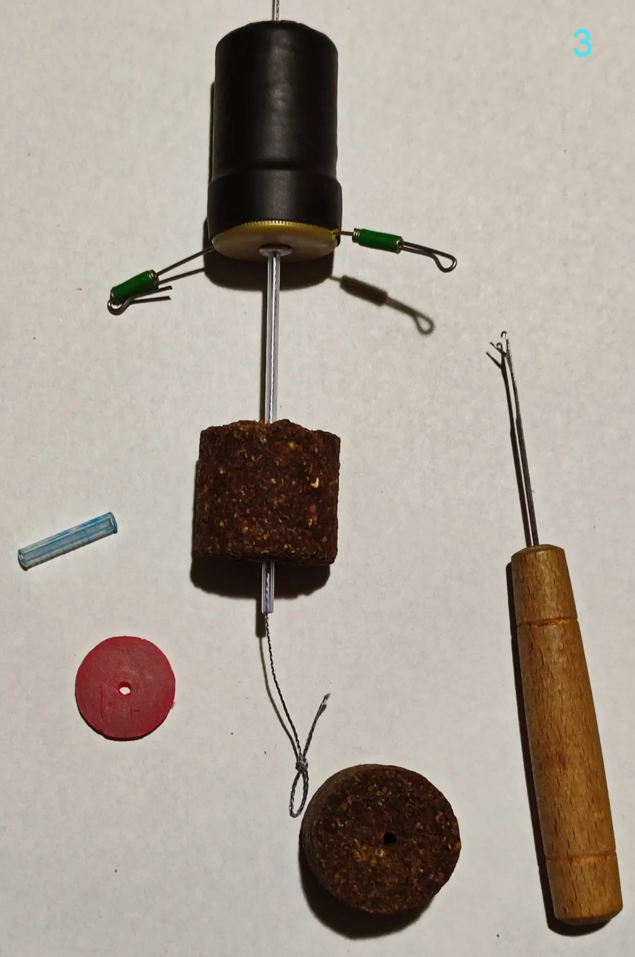 оснастка для ловли толстолобика с подводным поплавком 4