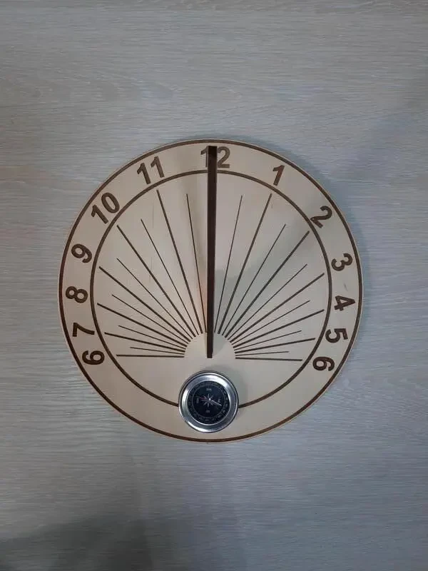 Сонячний годинник модель (гномон) 2