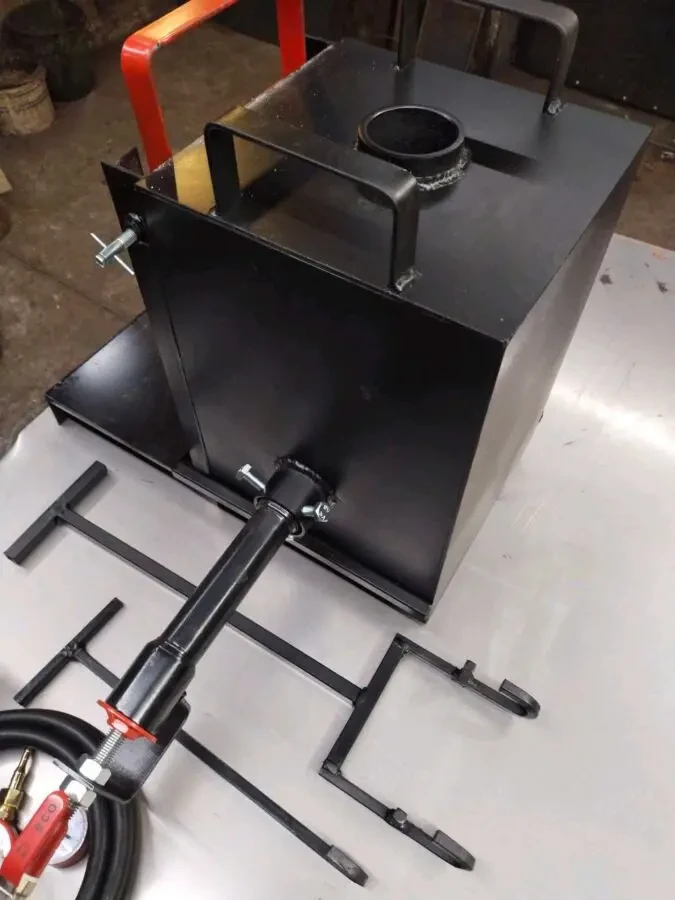 Газовая плавильная печь 8