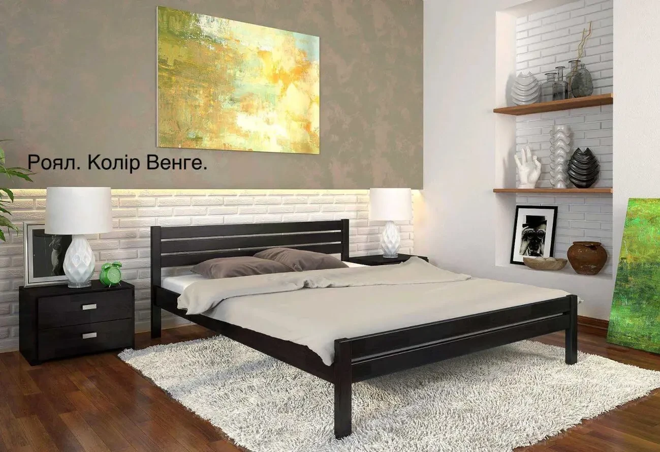 Ліжко нове, соснове, Роял, двоспальне 160х200