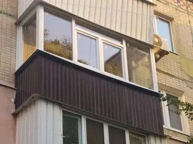 Ремонт балкона под ключ. Строительство балкона 10