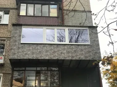 Ремонт балкона под ключ. Строительство балкона 3