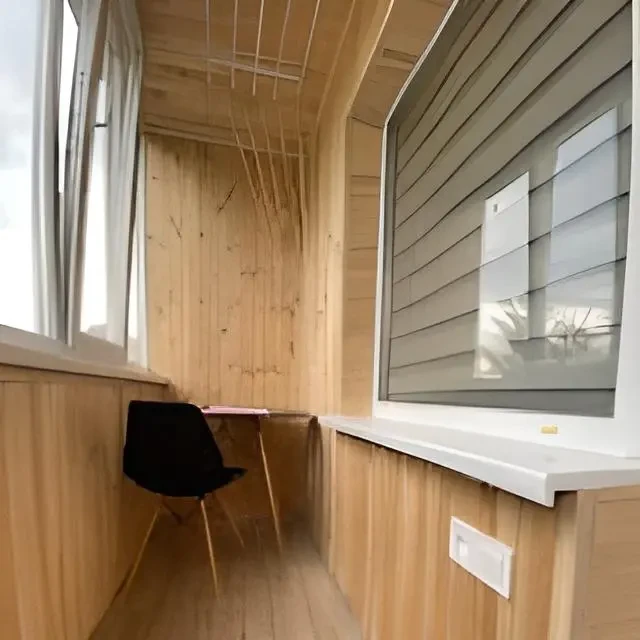 Ремонт балкона под ключ. Строительство балкона 7