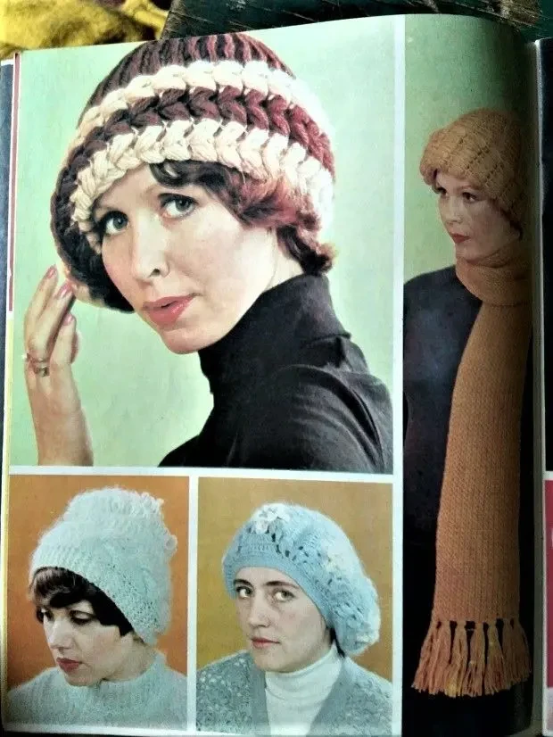 Журналы альбомы вязание, спицы, крючок, мода 5