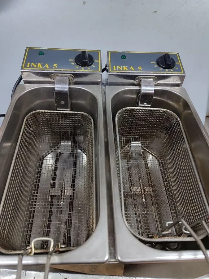 Фритюрница настольная на 2 ванные 2