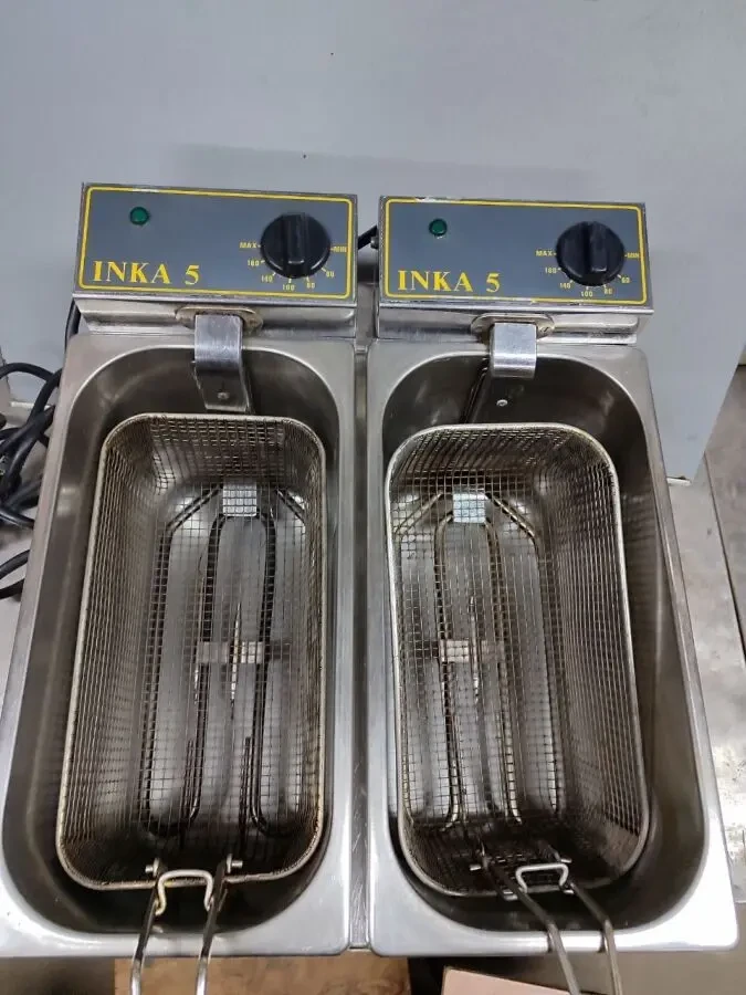 Фритюрница настольная на 2 ванные