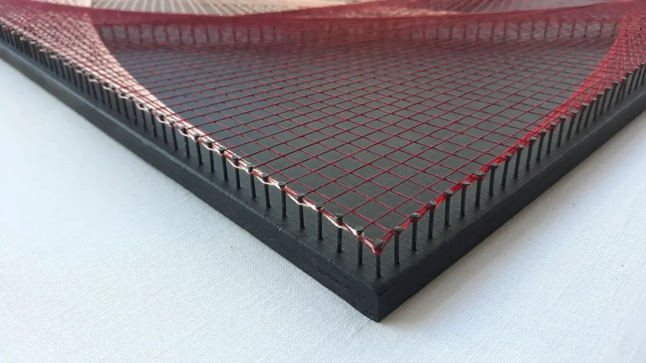 Стринг арт таємнича троянда, картина троянда, картина сакральна 6