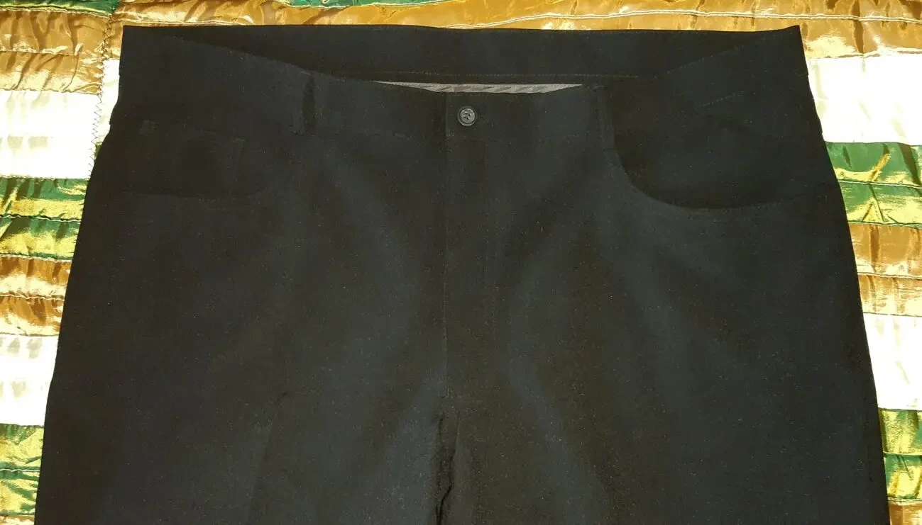 Брюки штаны джинсы черные, 52-54р. Бангладеш. 3