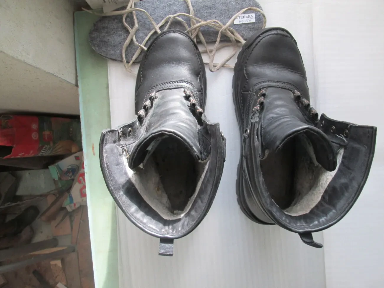 Черевики чоловічі CLARKS (зима), чорні, розмір 43 (устілка 27 см) б/в 9