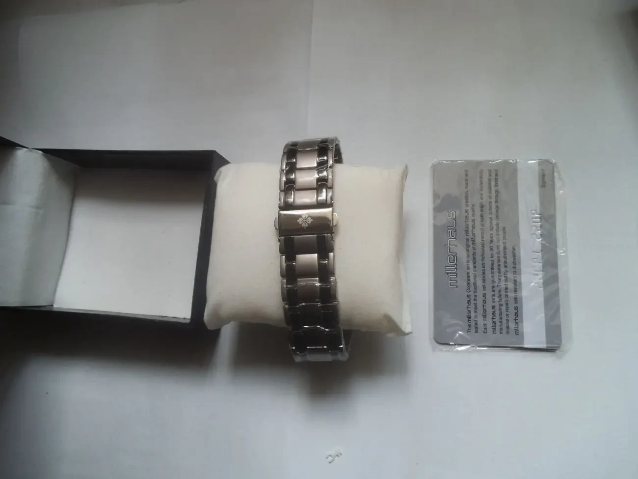 Годинник наручний Patek Philippe Geneve Silver Black, стрілочн, новий 6