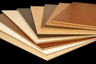 Мдф плита шпонована Ясеном, Дубом.