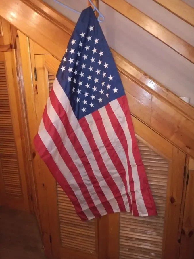 Флаг США (с вышитыми звездами)