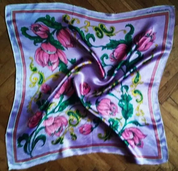 Платок хустка косынка женская атлас красота